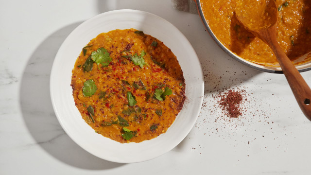 Creamy Coconut Red Lentil Soup