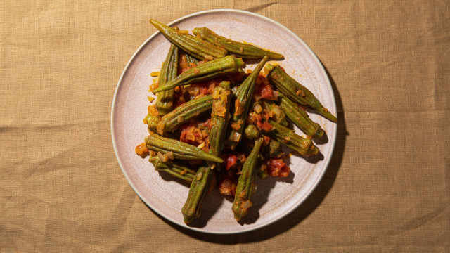 Spicy Whole Okra
