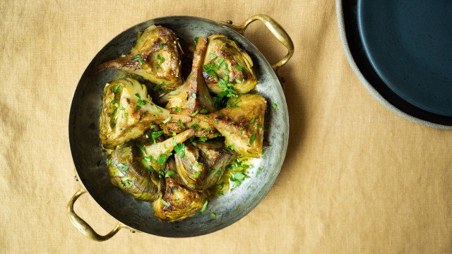 Braised Artichokes