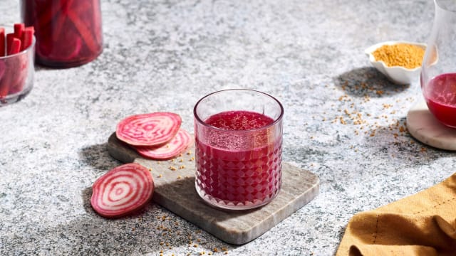 Candy Cane Beet & Carrot Kanji