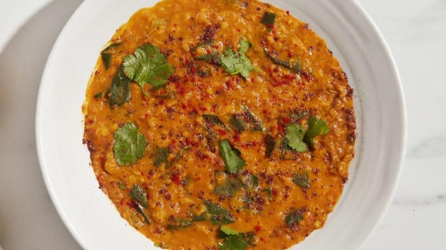 Creamy Coconut Red Lentil Soup