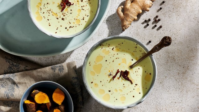 Coconut, Ginger & Turmeric Soup