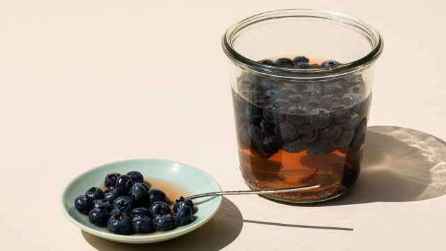 Pickled Blueberries