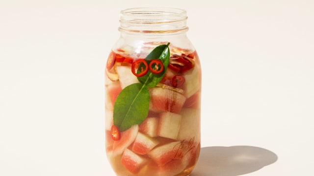 Pickled Watermelon Rind