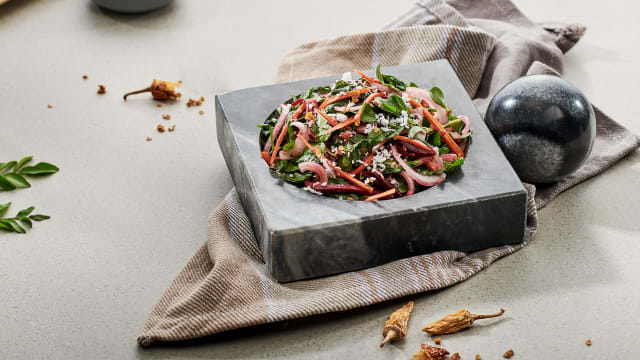 Fenugreek Greens Salad