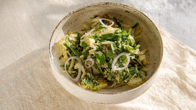 Sorrel & Cabbage Salad