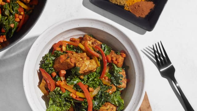 Turmeric Tempeh Stir-Fry