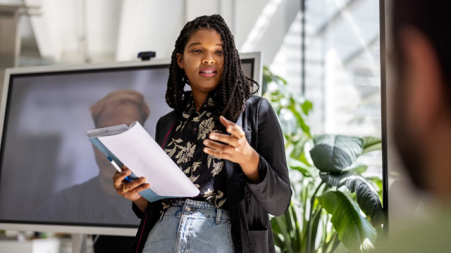 Breathe Before a Presentation