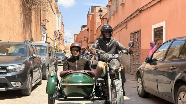 A Sidecar Adventure through Marrakech