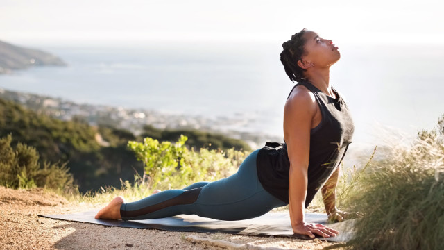 Cobra Pose for Shoulder Pain