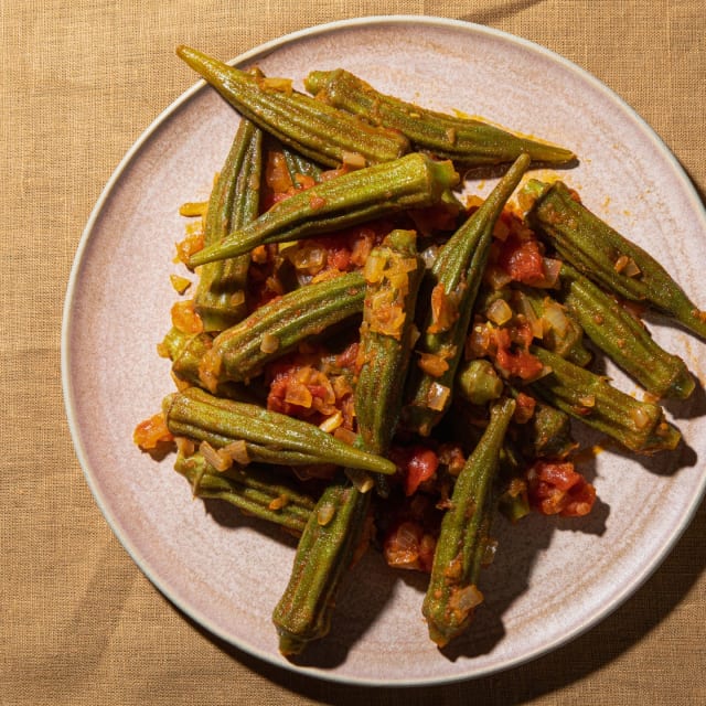 Spicy Whole Okra
