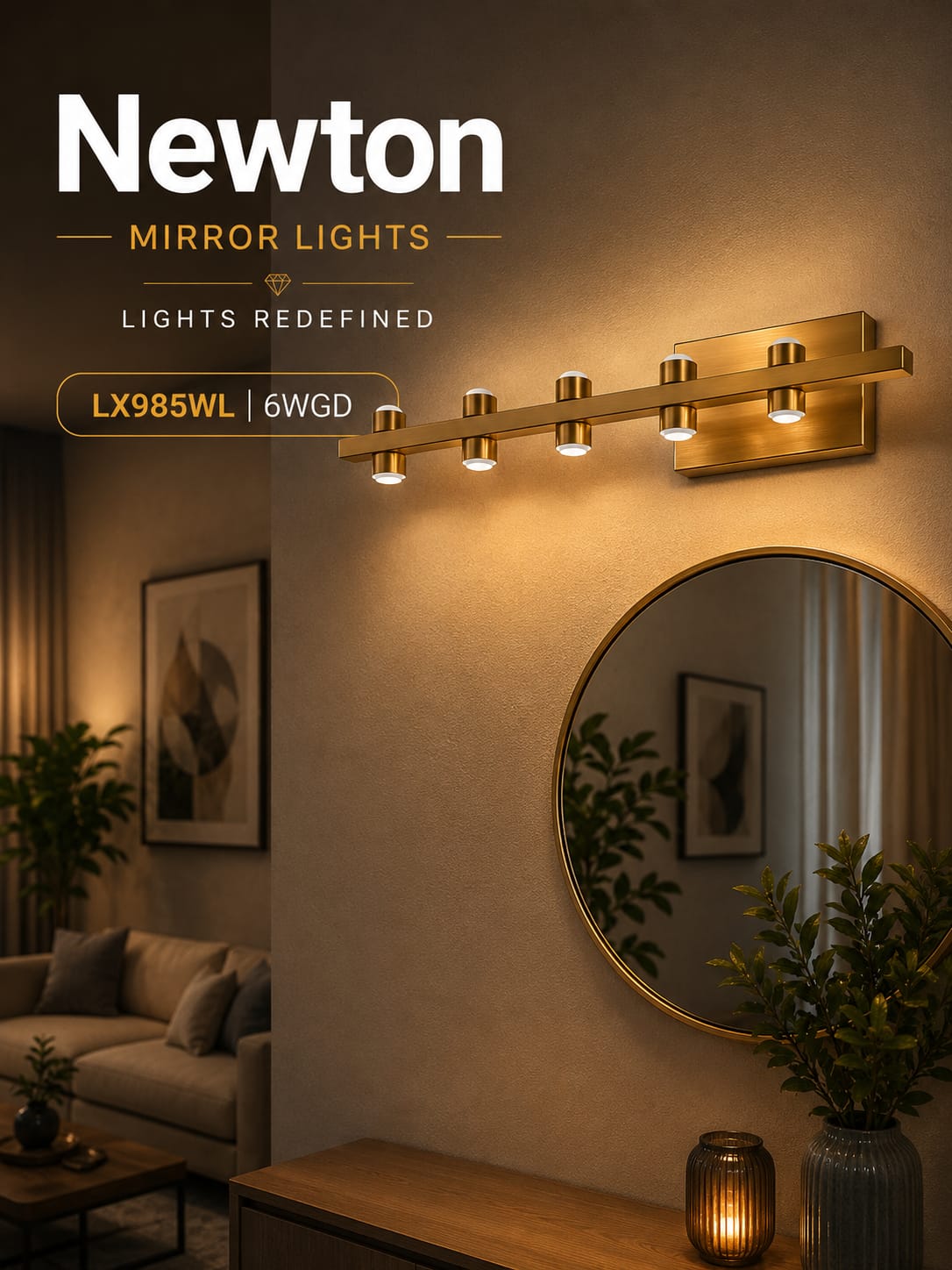 Premium Mirror Lights category