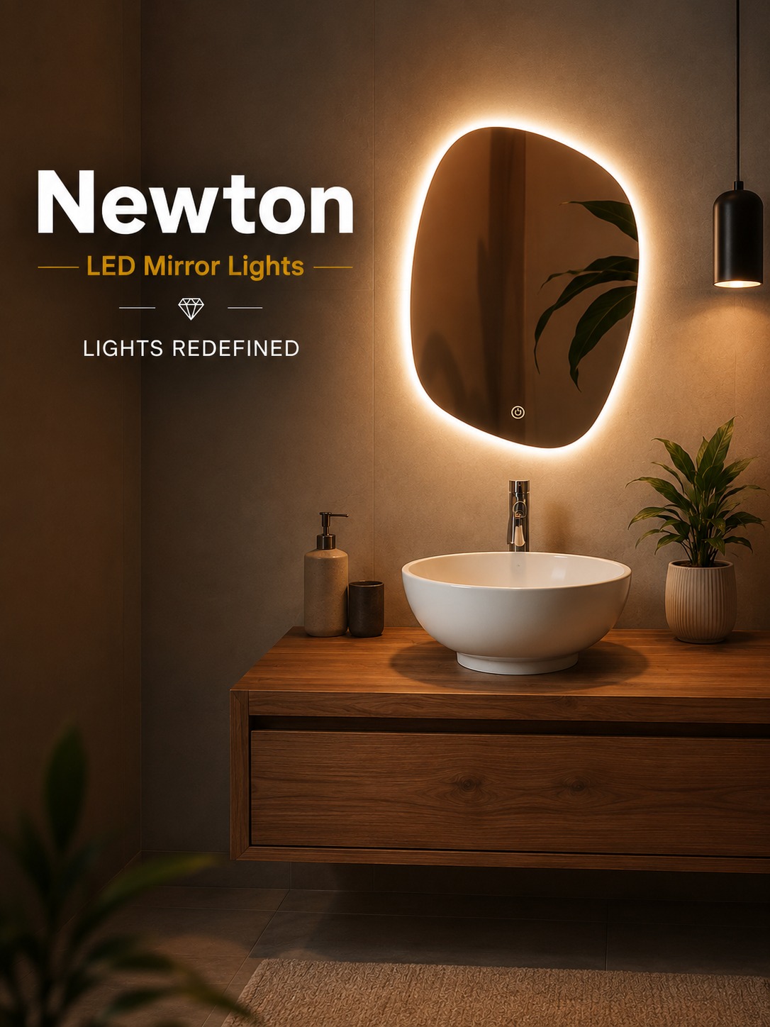 Premium LED Mirror Lights category