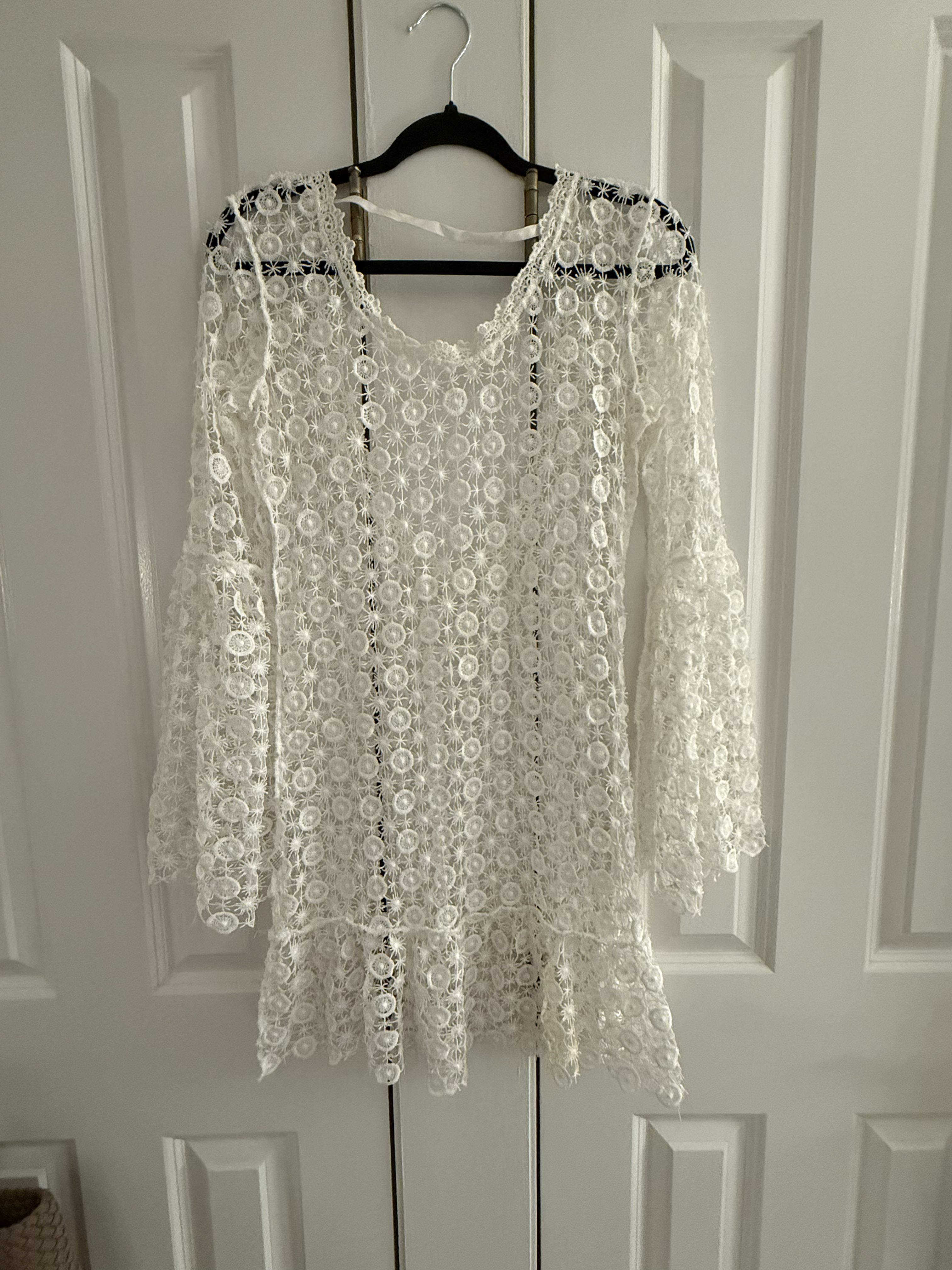 heiress beverly hills white corset petal linen maxi dress Heiress White Petal Dress