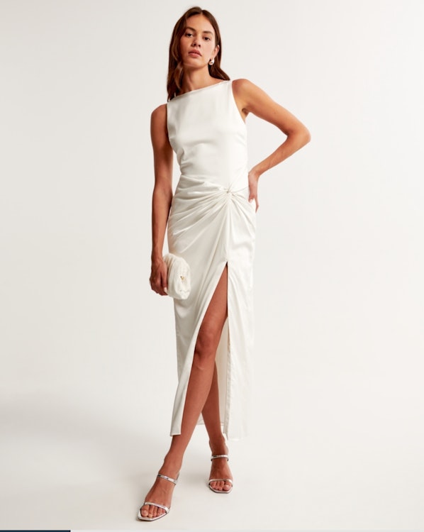 giselle pleated trapeze mini dress Rodeo Abercrombie & Fitch