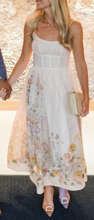 Natura Ruched Midi Dress | rowely