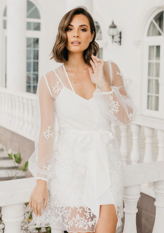 Zara white and gold foiled shift dress | rowely