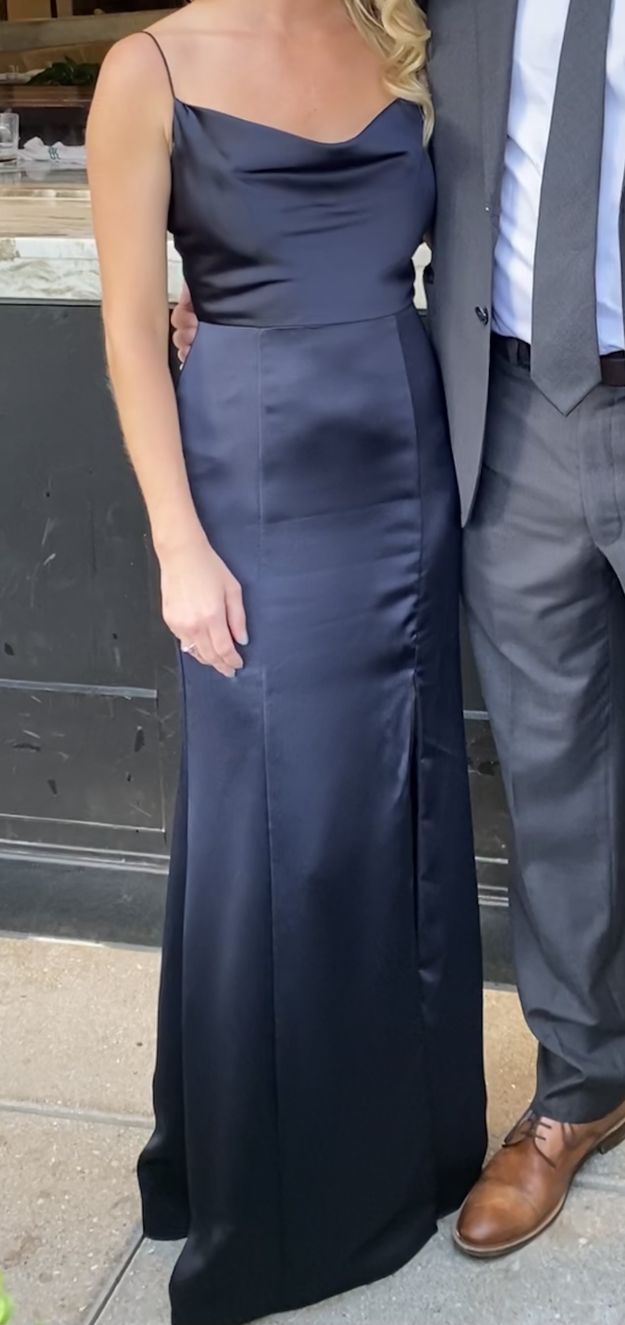 amsale chloe bridesmaid dress Navy KissProm Olive Green Sheath styleattribute-birthday outfits Color:Off White Cotton $280.00