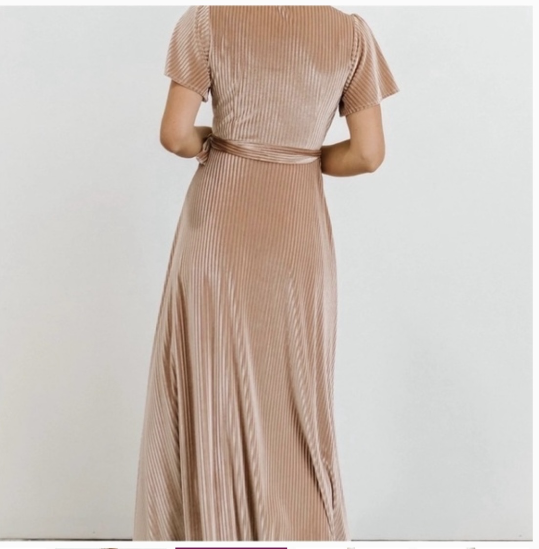 baltic born andi ribbed velvet wrap dress Baltic Born Andi ribbed