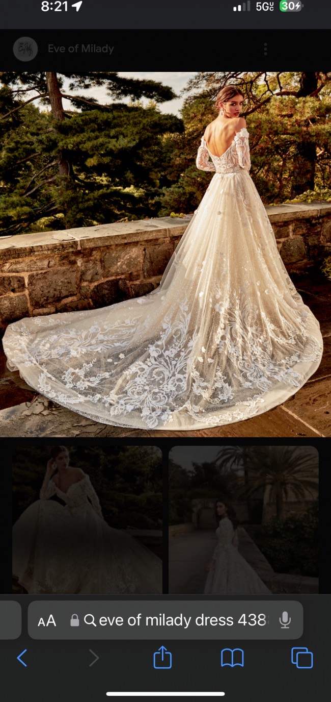 Eve of Milady wedding dress | rowely, image size:650x1376