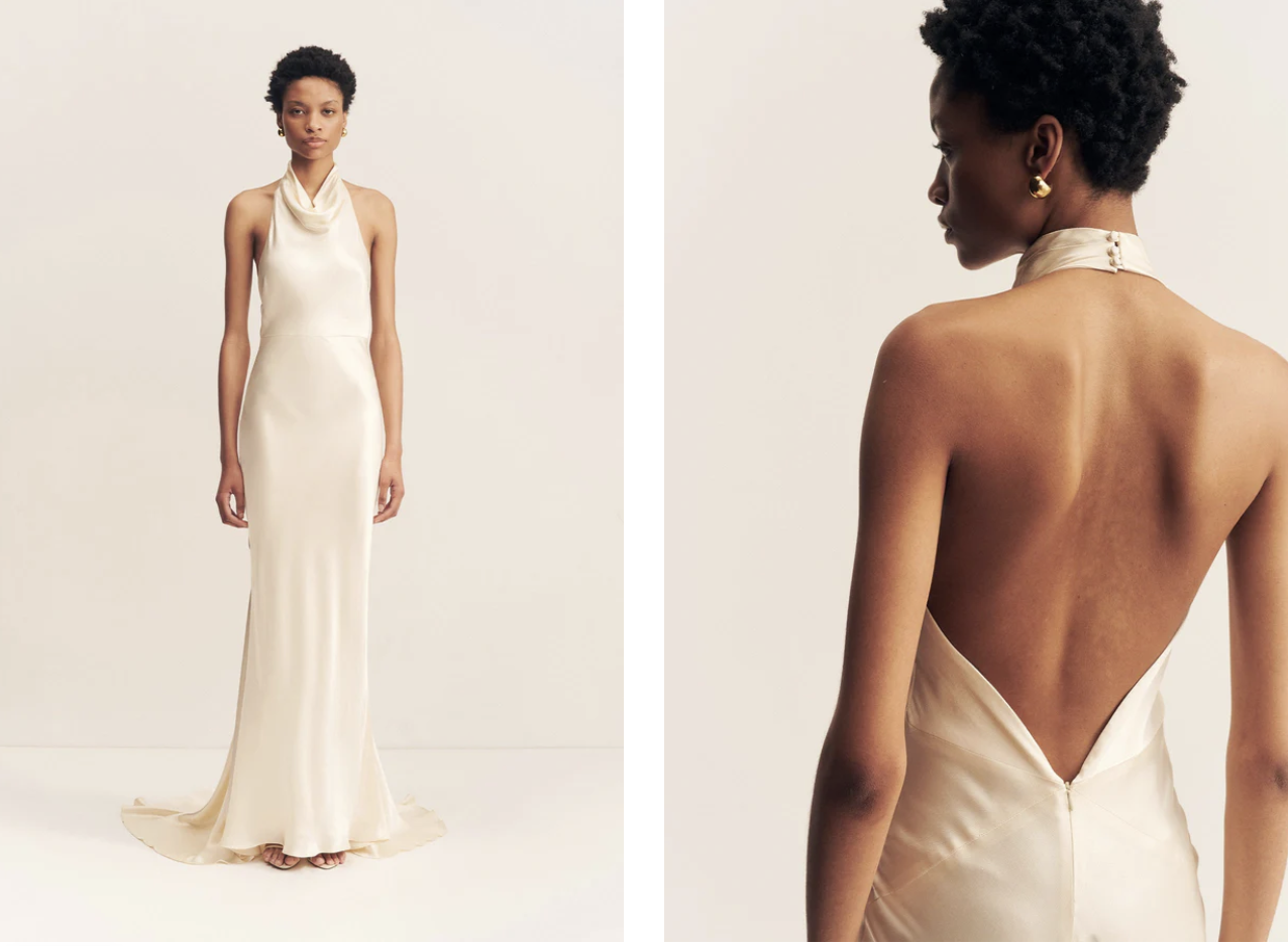 LA LUNE HIGH COWL OPEN BACK MAXI DRESS | rowely LA LUNE HIGH COWL OPEN BACK MAXI DRESS | rowely
