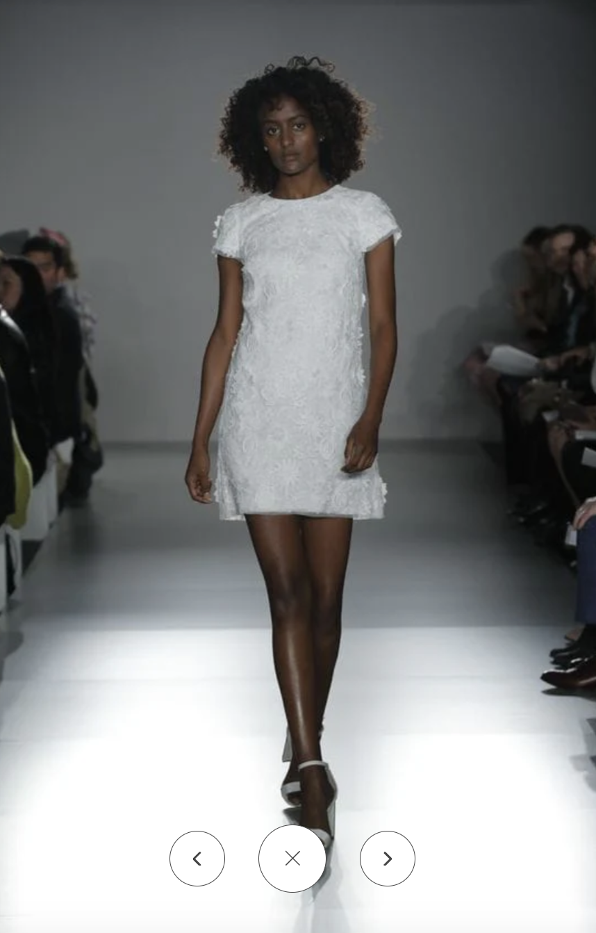 knee length dresses for ladies Bronx and Banco Saba Embroidered Mesh Midi Dress White Size Small NEW –  Celebrity Owned