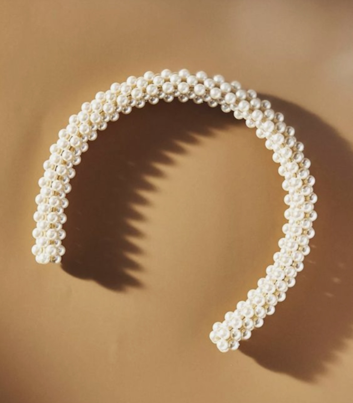 A.B. Ellie Pearl Headband (Unworn) | rowely display picture 2
