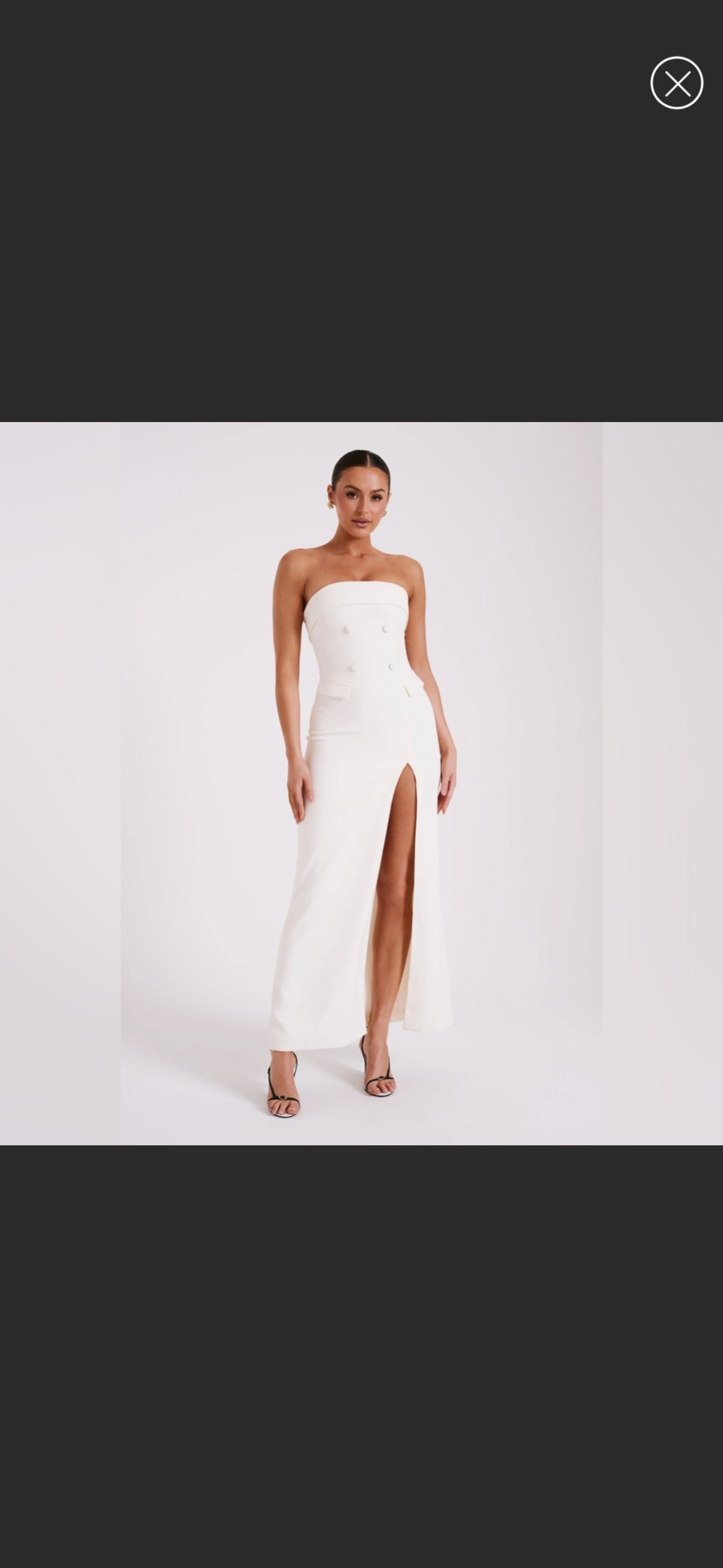 Espousal Dress in Ivory | rowely