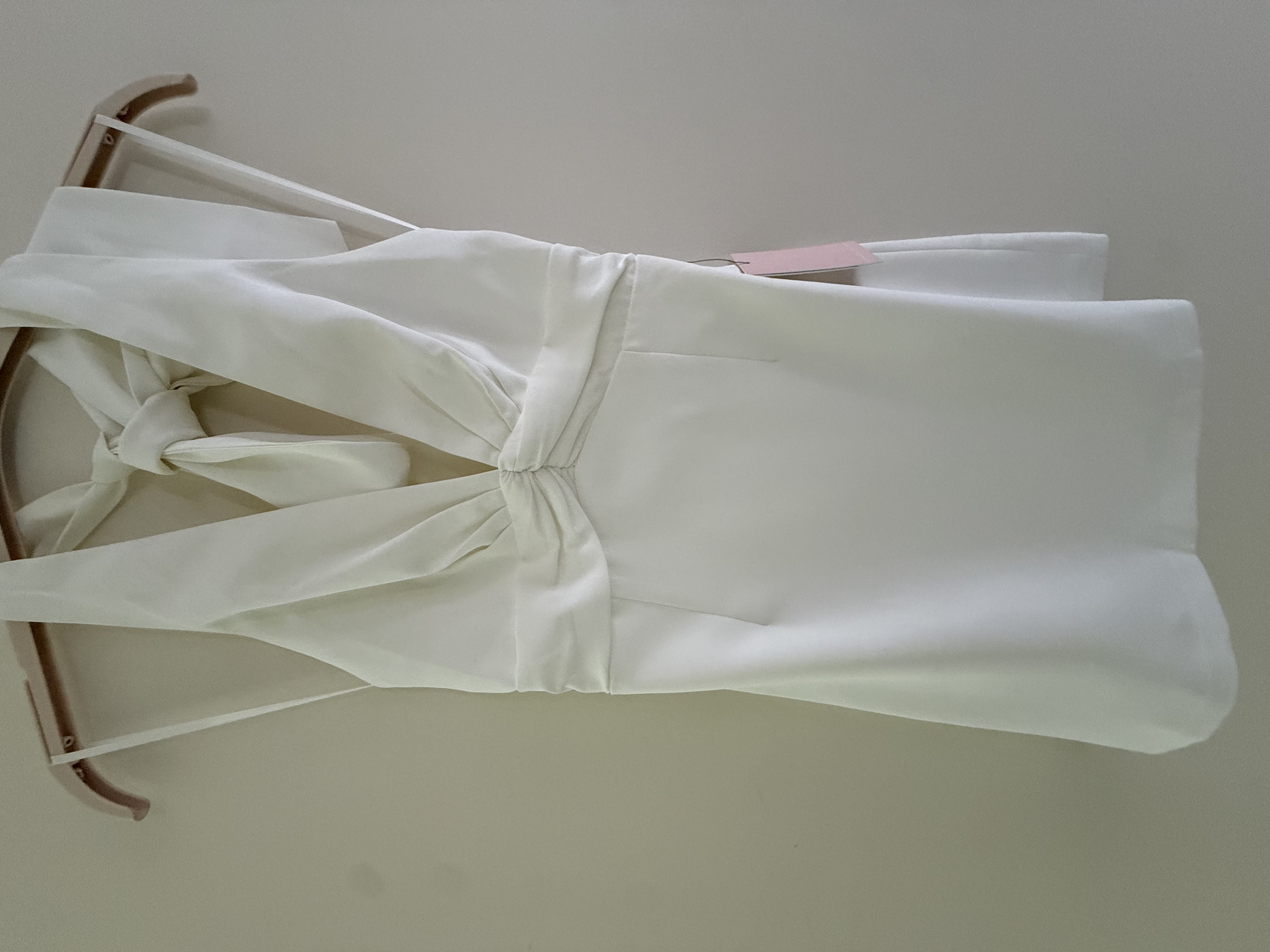 chinese dress ladies Elizabeth Strapless Corset Maxi Dress / White | Meshki