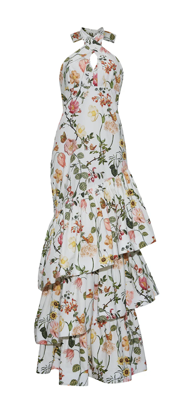 asos design embroidered pleated midi dress with fluted sleeve Scarlett Burgundy Embroidered Midi Dress with Cape Detail – Frock and Frill