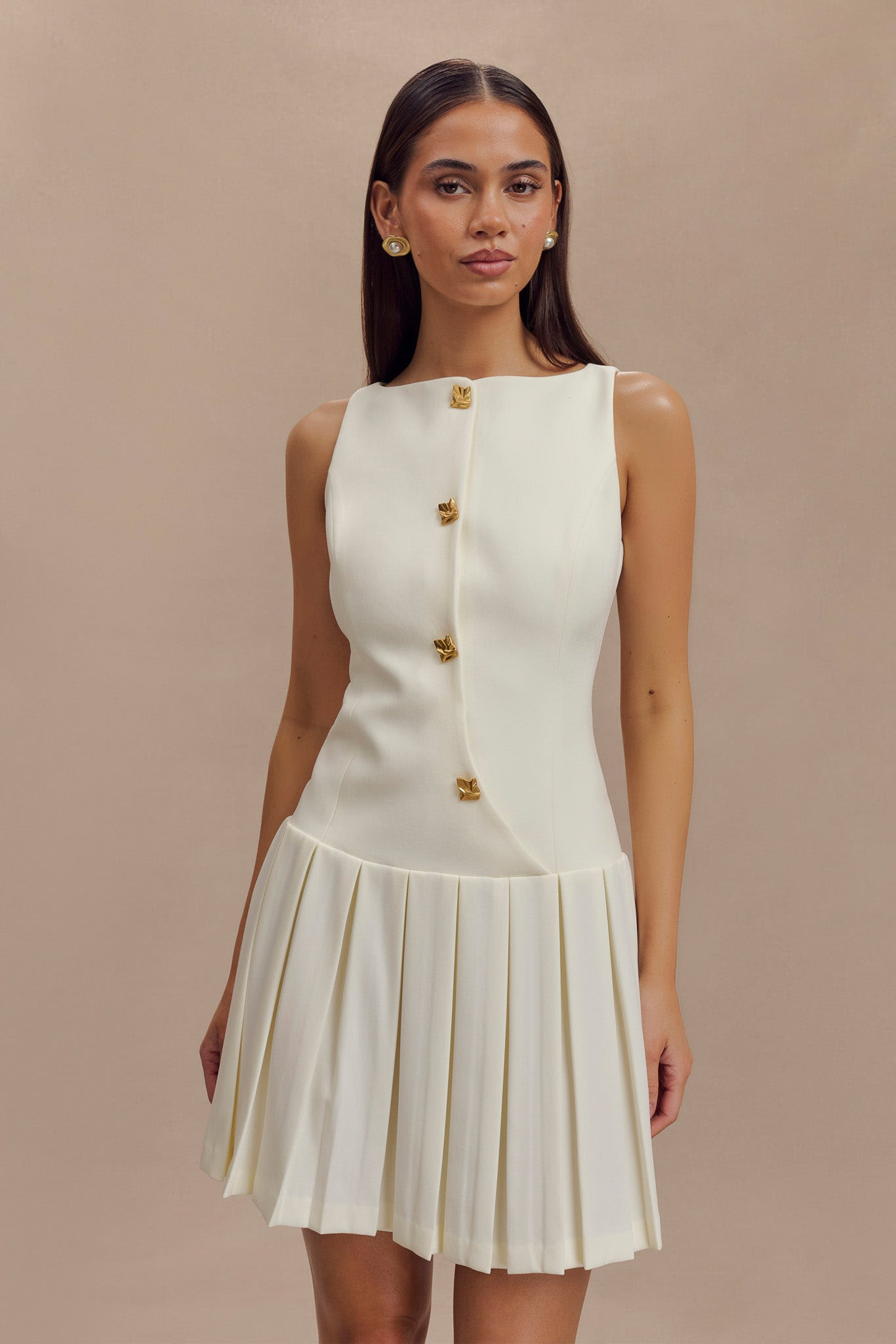 knee length dresses for ladies Blanche Dress – Alamour The Label main image 0
