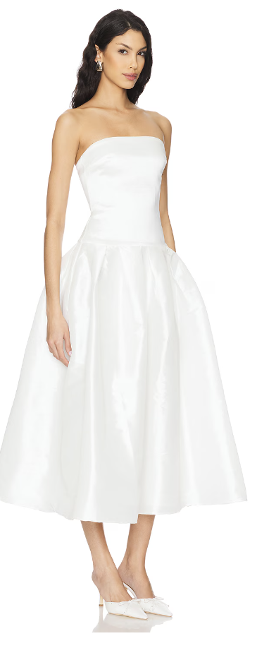 bronx and banco saba blanc midi dress BusbeeStyle on LTK