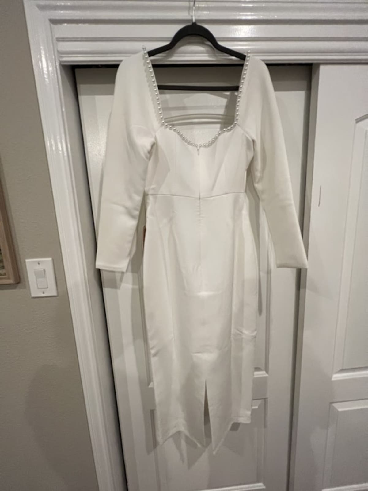 Ultimate Muse Midi Pearl Dress | rowely