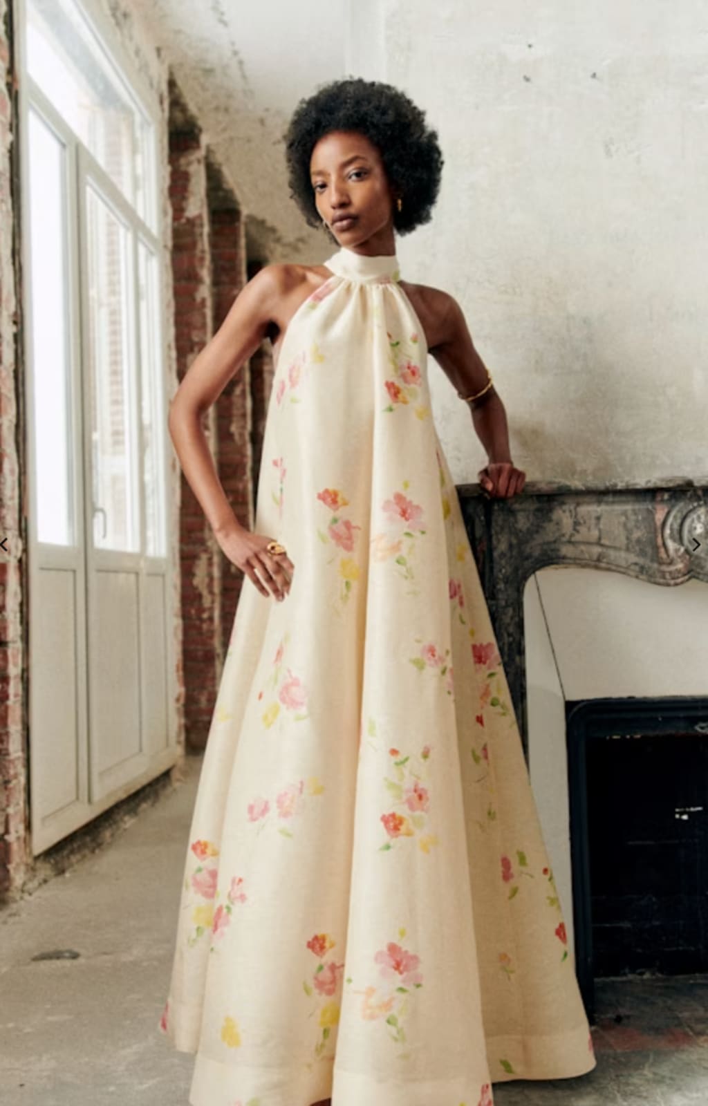 green emerald velvet dress Sezane - Robe Adelina sequins verte location main image 0