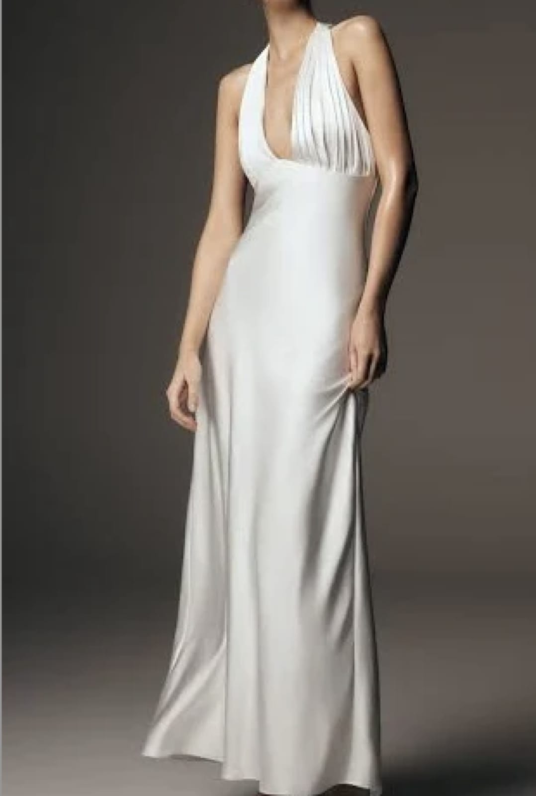blue maxi dress designer Sky Blue Designer Sequin Gown with Cape Sleeves - Sparkly Maxi Dress with V-Neckline