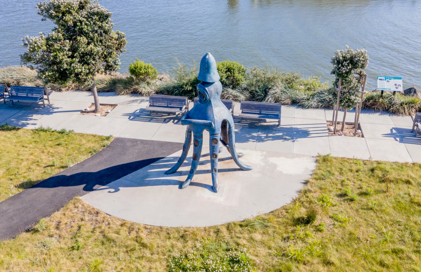 Calimar Aerial view - Rossella Scapini - Sculptor and mold maker