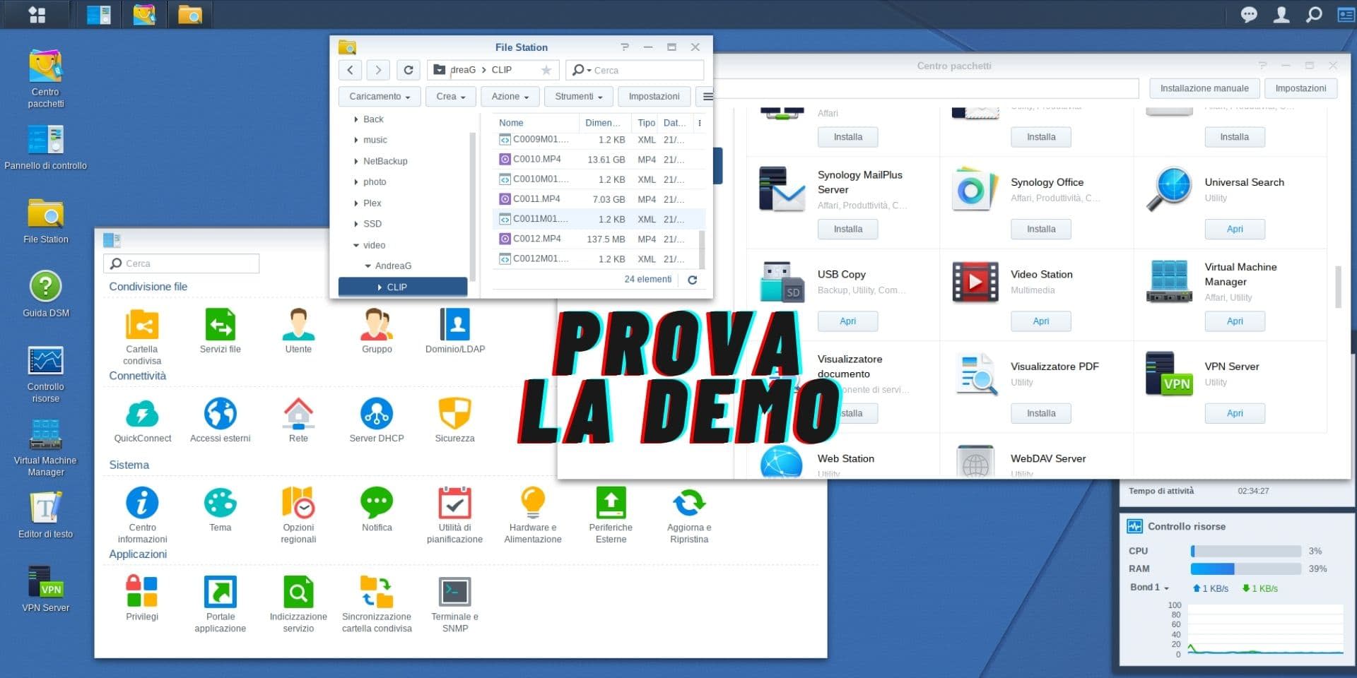 Synology DiskStation DS420+: Synology DSM.