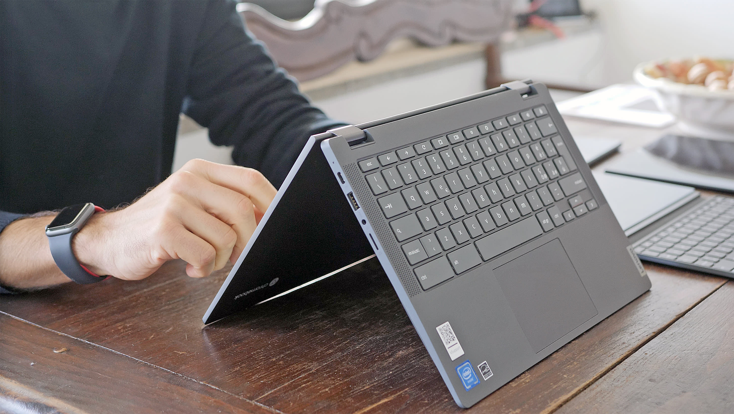 Modalità conversione su Lenovo IdeaPad Flex 5 Chromebook