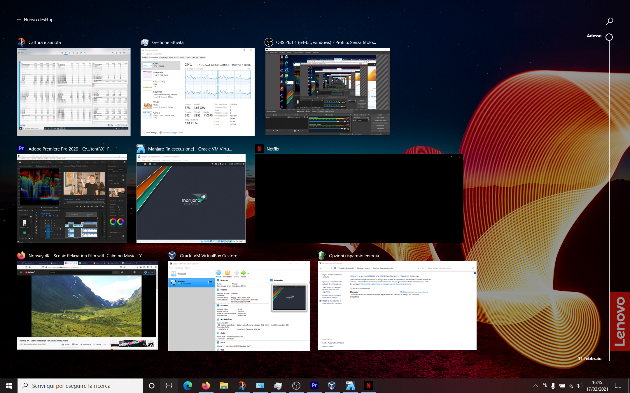 Lenovo ThinkPad X1 Nano su Windows 10