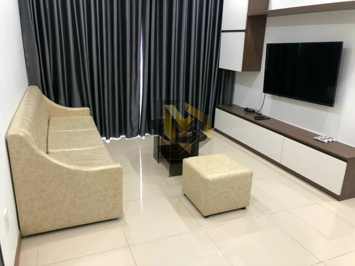 Cho thuê căn hộ Phú Tài Residences 2PN, 2WC - View biển, Tầng Trung - Full Nội Thất