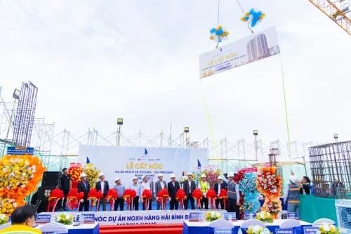 Marina Home Quy Nhơn cất nóc tháng 5/2026