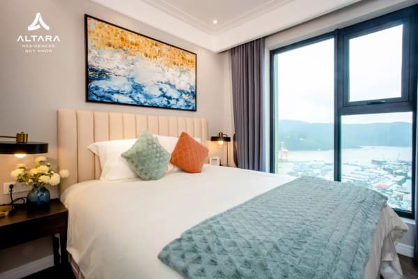 Altara Residences Quy Nhơn - Không gian phòng ngủ căn hộ Altara Residences