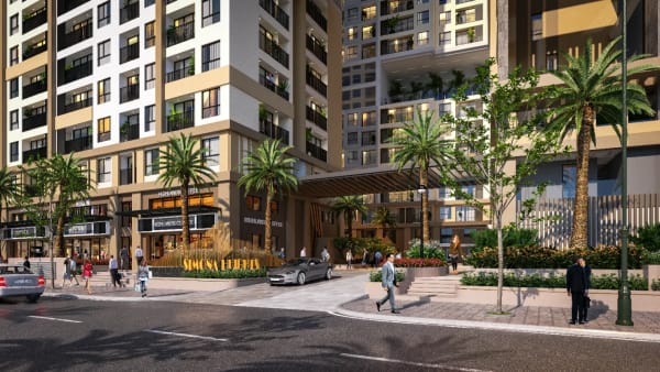 Simona Heights Quy Nhơn - Sảnh đón cao cấp & Garden Lounge