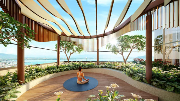 Simona Heights Quy Nhơn - Sky Garden & vườn trên mây