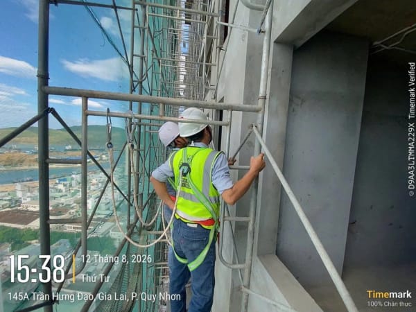 Tiến độ xây dựng dự án Simona Heights Quy Nhơn cập nhật thực tế