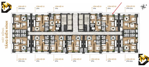 Bán căn hộ Altara Residences 2PN – View Biển, Tầng cao