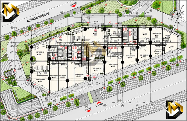 Bán Shophouse The Saling Tòa B – 3 Tầng