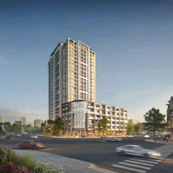 Khối đế Marina Home nhà ở xã hội Hàng Hải Bình Định
