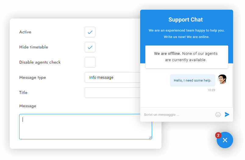 Live Off Message AI Powered Live Chat for eCommerce - RPAiX