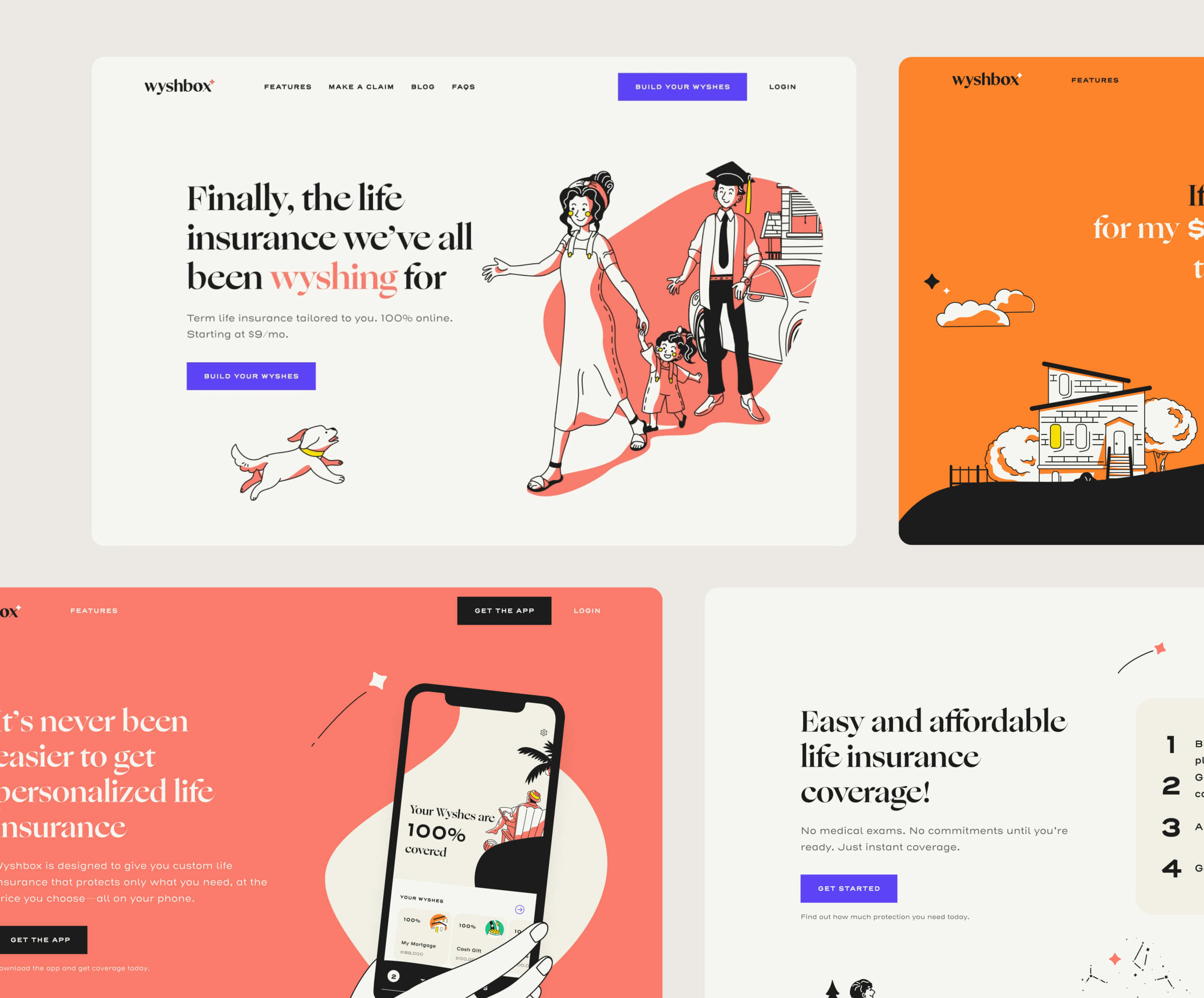 Wyshbox website page